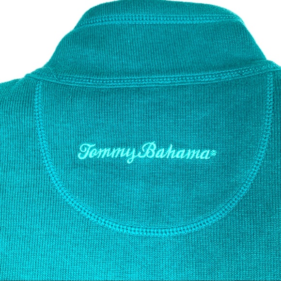 Tommy Bahama Aruba Half Zip Pullover - Picture 5 of 6
